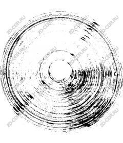 Vintage vinyl Circle