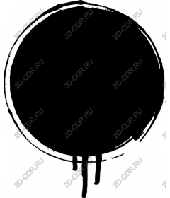  Bright black circle