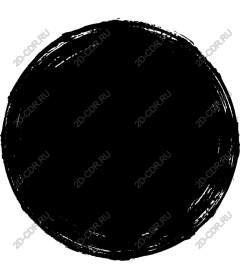  Black grunge circle