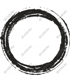  Circle brush stroke