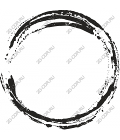 Grunge circle