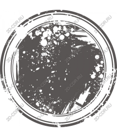 Grunge circle