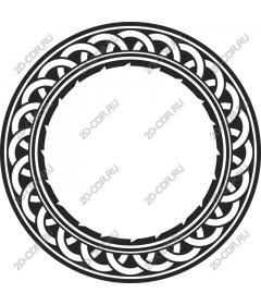 Frame with Celtic knot