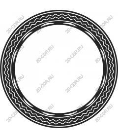  Elegant round frame