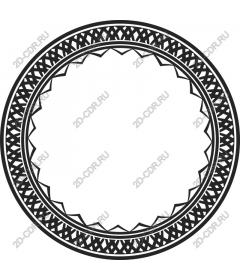  Complex round frame