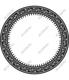  Black decorative border