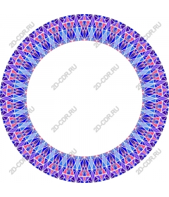  Bright geometric circle