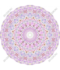 Floral mandala