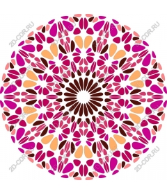 Floral mandala