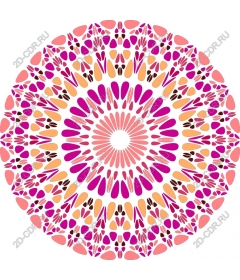Mandala Floral Burst