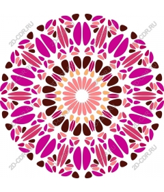  Colorful mandala
