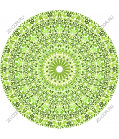 Floral mandala