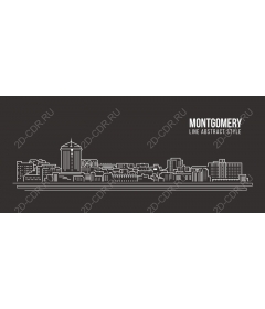  Abstract line style Montgomery
