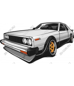  Classic retro sports car