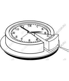  Cake clock