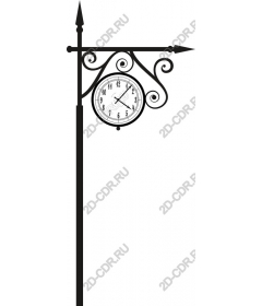  Vintage street clock