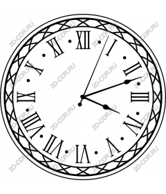  Elegant watch with Roman numerals