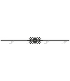 Vintage decorative divider