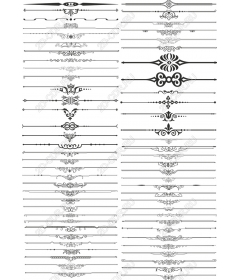 Коллекция декоративных линий премиум-класса