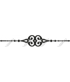  Elegant decorative ornament
