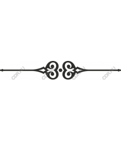  Elegant decorative frame for invitations and greeting cards