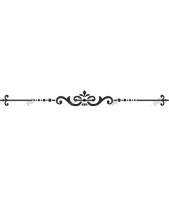 Exquisite decorative border