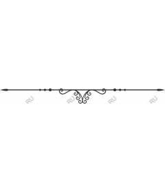  Elegant ornate scroll