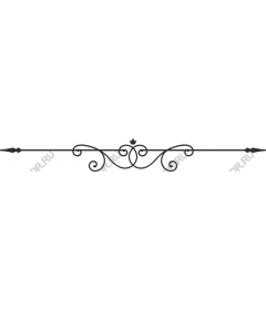  Elegant vintage ornament