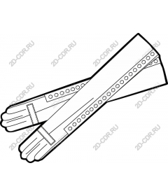  A stylish set of gloves