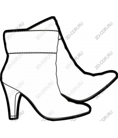  Elegant high-heeled boots