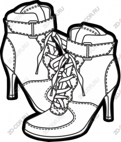  Elegant high-heeled boots