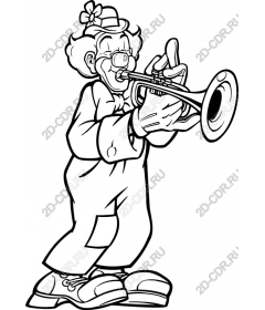 Musical clown