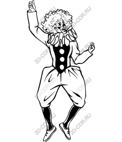  Joyful clown