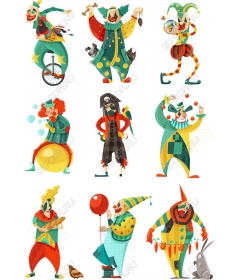 The Set Of "The Clown Ekstravaganza"