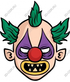 Creepy clown