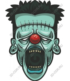  Creepy clown works