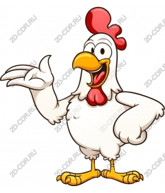  Cartoon chicken
