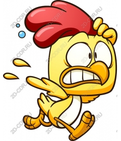 Playful cartoon Chicken Panic