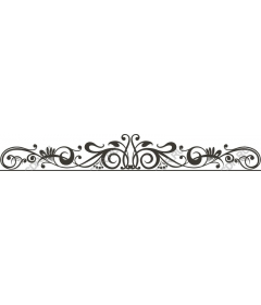  Elegant decorative border