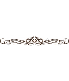 Vintage decorative divider