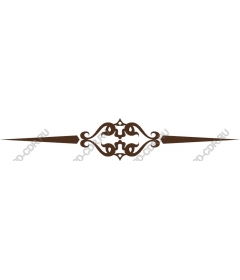 Exquisite vintage decorative border