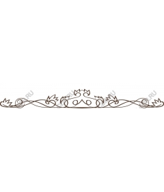  Elegant floral ornament