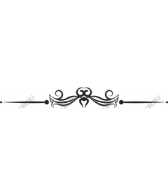  Elegant decorative ornament