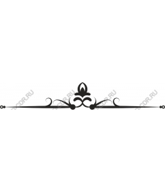  Elegant decorative ornament