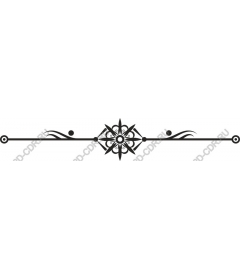  Elegant Floral Divider