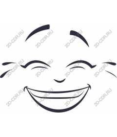 Funny smiley face