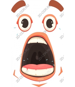 Surprised face