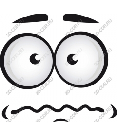  A quirky expressive face