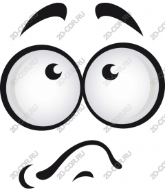  A quirky expressive face