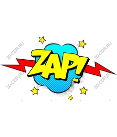 ZAP! Стиль комиксов